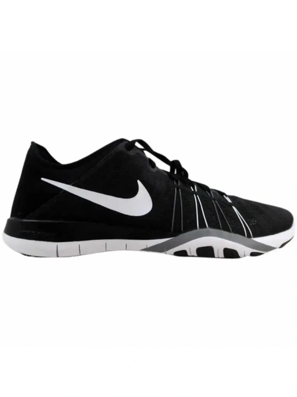 Nike Free TR 6 Sneaker Black/White-Cool Grey Size 8.5